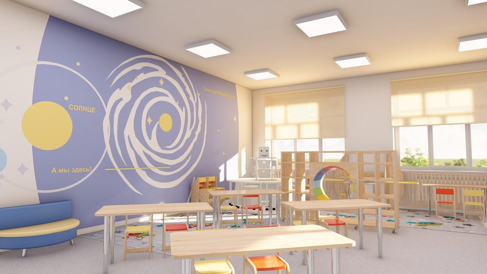 Интерьеры садика г.Тобольск