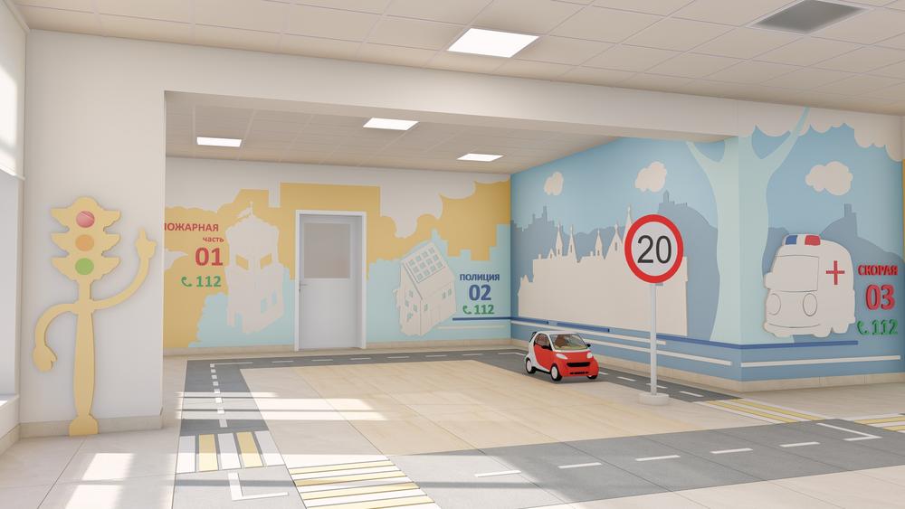 Интерьеры садика г.Тобольск