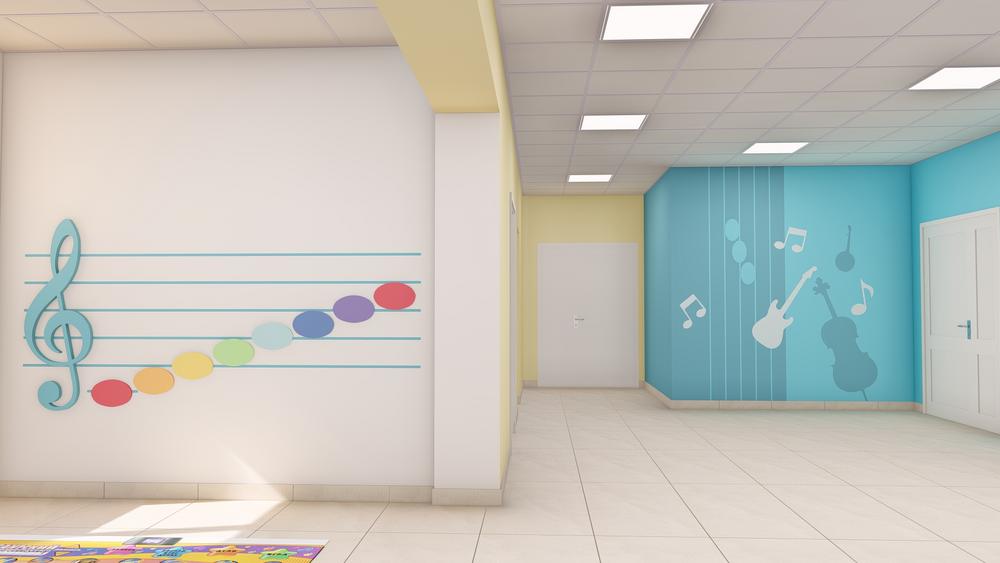 Интерьеры садика г.Тобольск