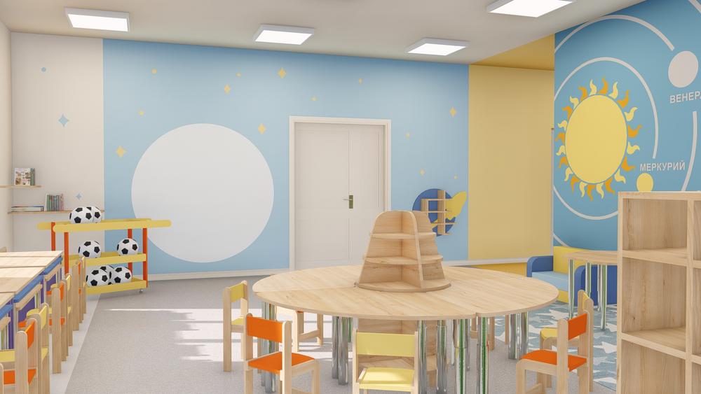 Интерьеры садика г.Тобольск