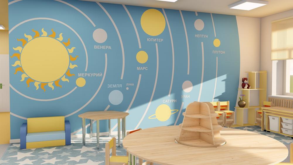 Интерьеры садика г.Тобольск
