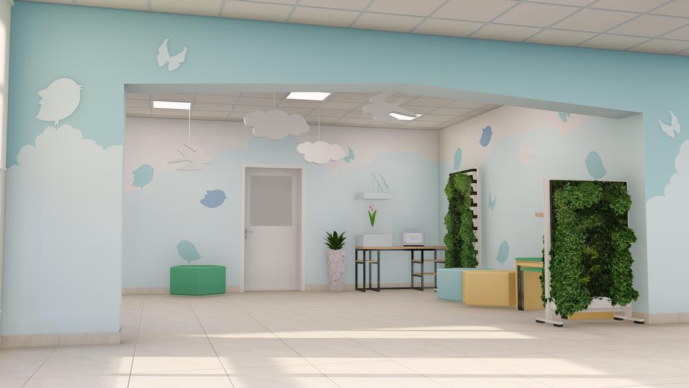 Интерьеры садика г.Тобольск