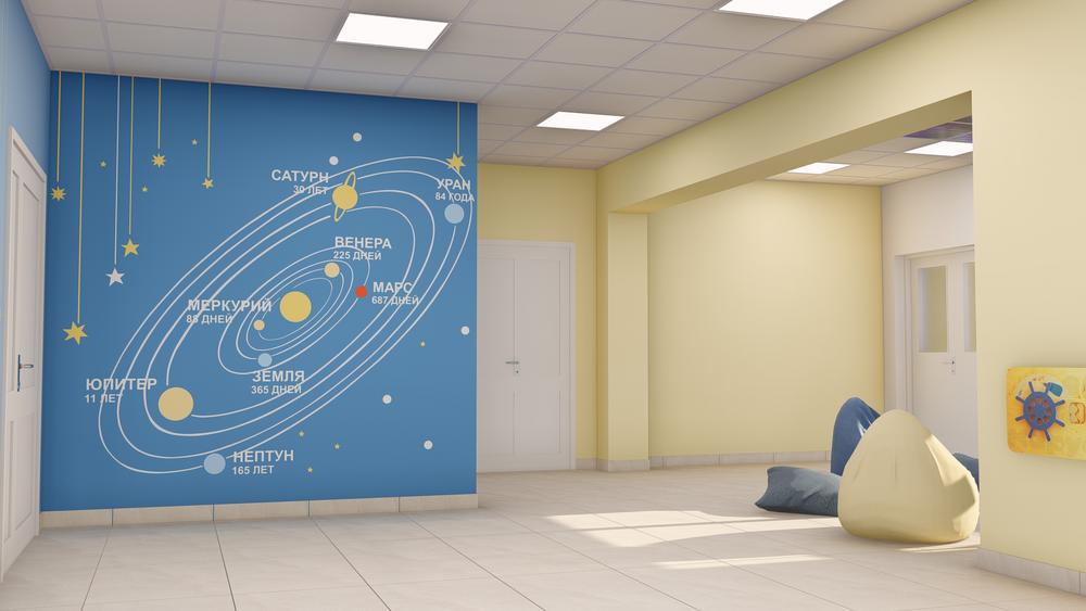 Интерьеры садика г.Тобольск