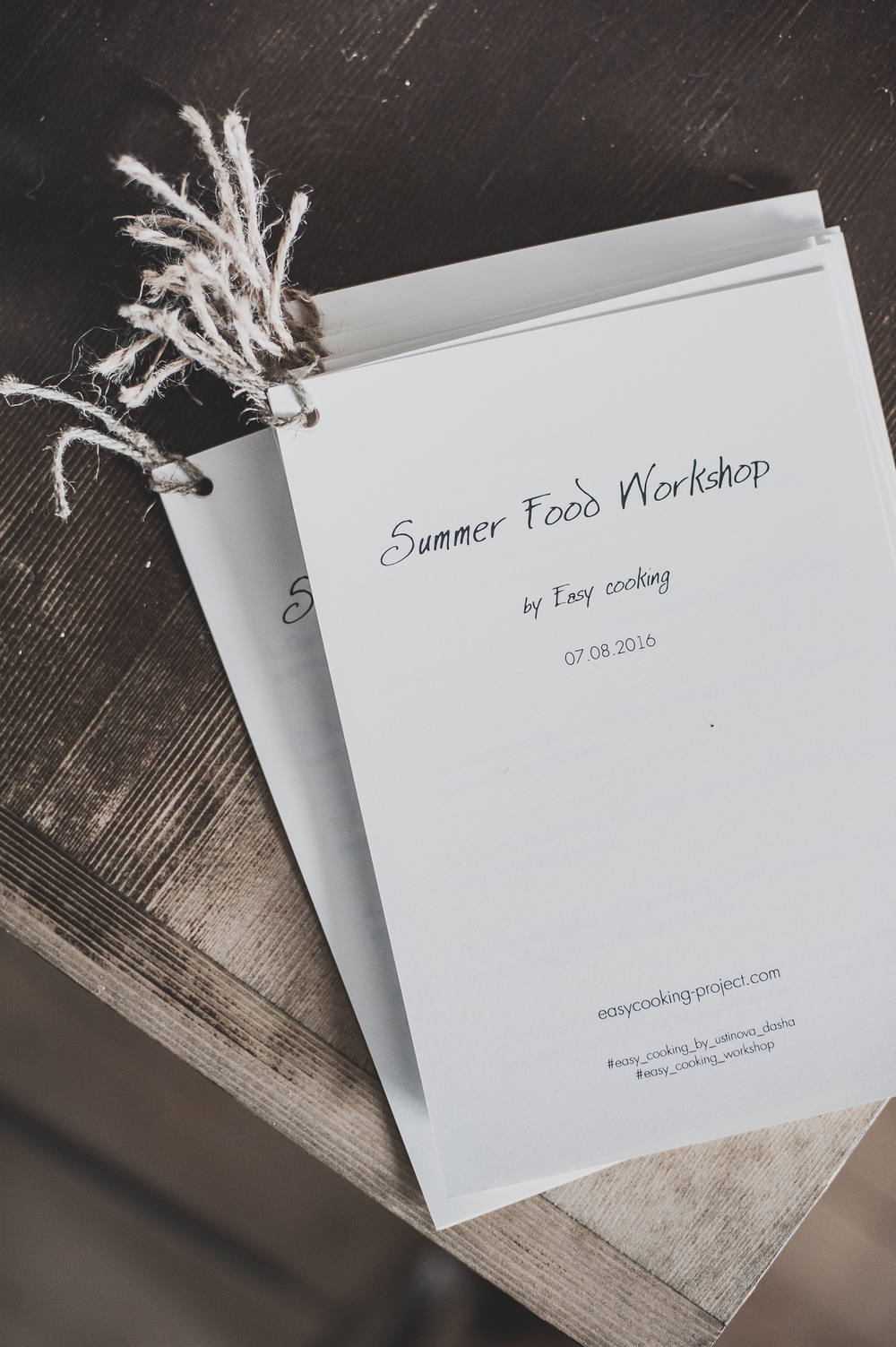SUMMER FOOD WORKSHOP 07.08.2016