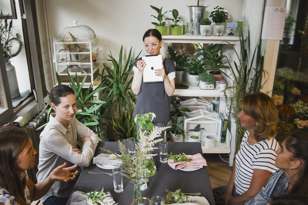GREENERY TABLE STYLE WORKSHOP 13.08.2017