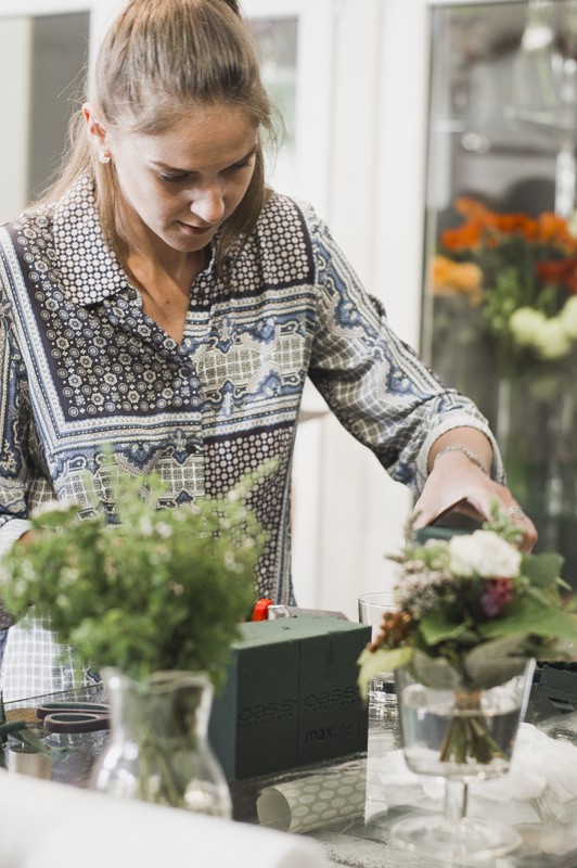 GREENERY TABLE STYLE WORKSHOP 13.08.2017