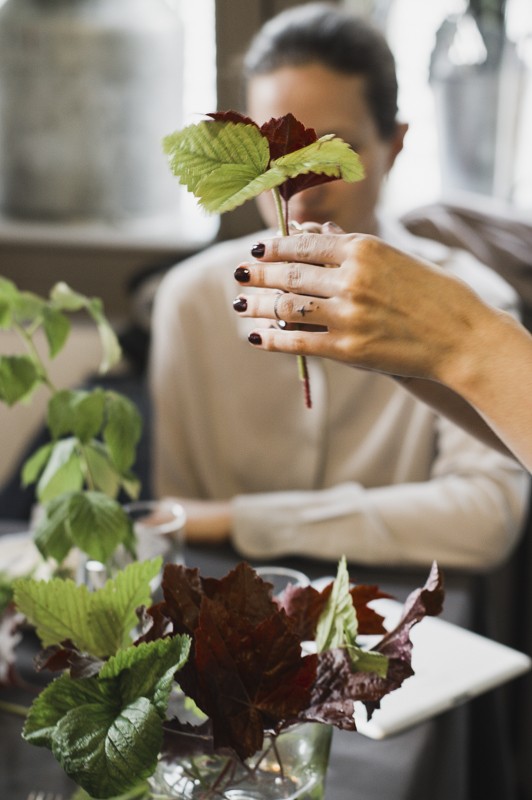 GREENERY TABLE STYLE WORKSHOP 13.08.2017