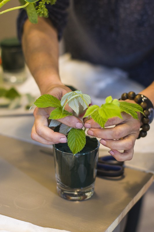 GREENERY TABLE STYLE WORKSHOP 13.08.2017
