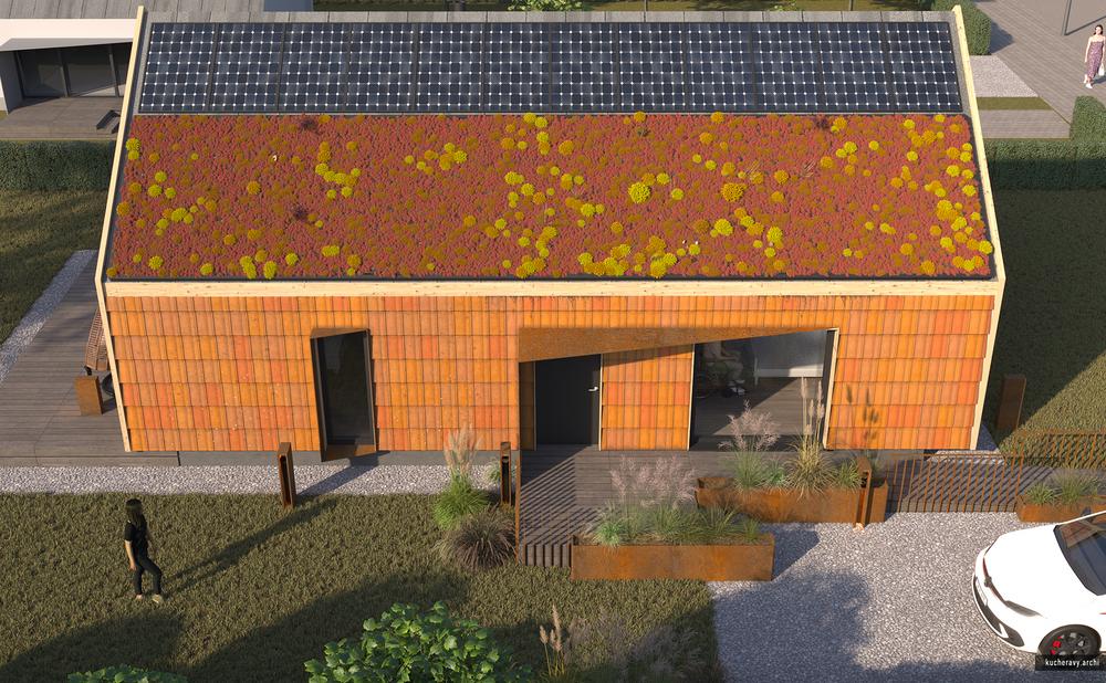 Healthy House according to Neuroarchitecture and circular economy principles