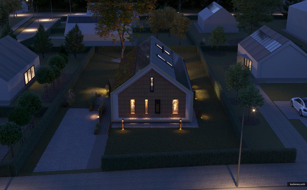 Healthy House according to Neuroarchitecture and circular economy principles