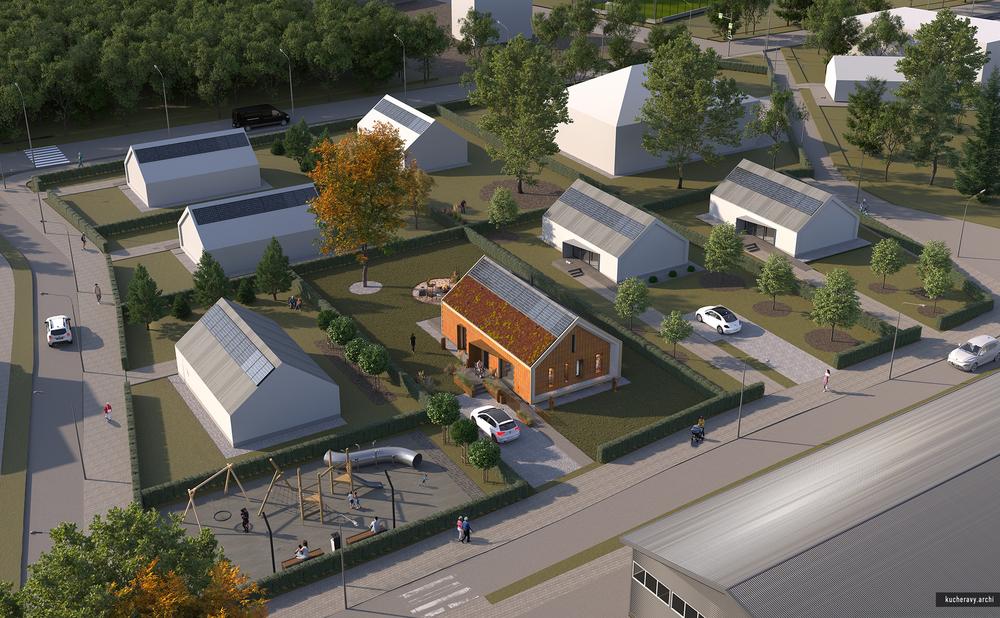 Healthy House according to Neuroarchitecture and circular economy principles