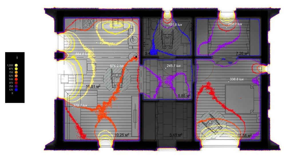 Healthy House according to Neuroarchitecture and circular economy principles