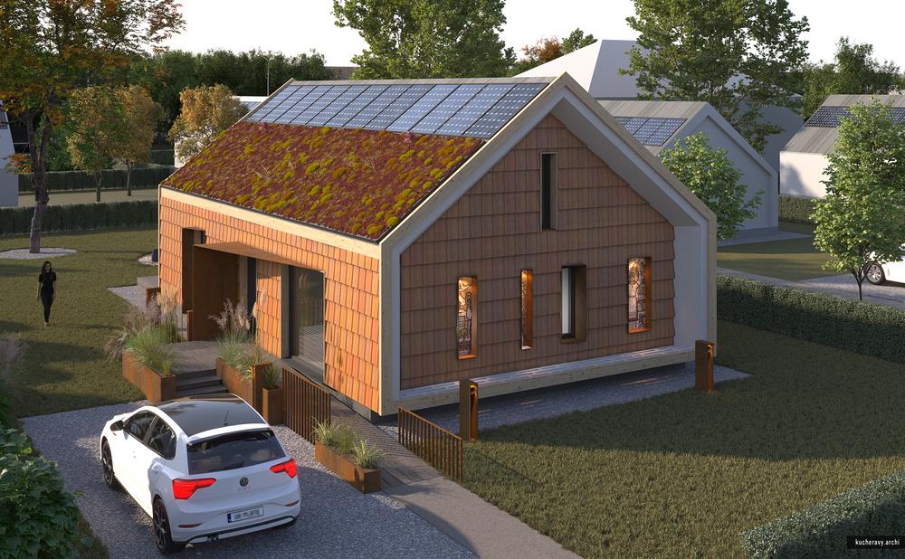 Healthy House according to Neuroarchitecture and circular economy principles