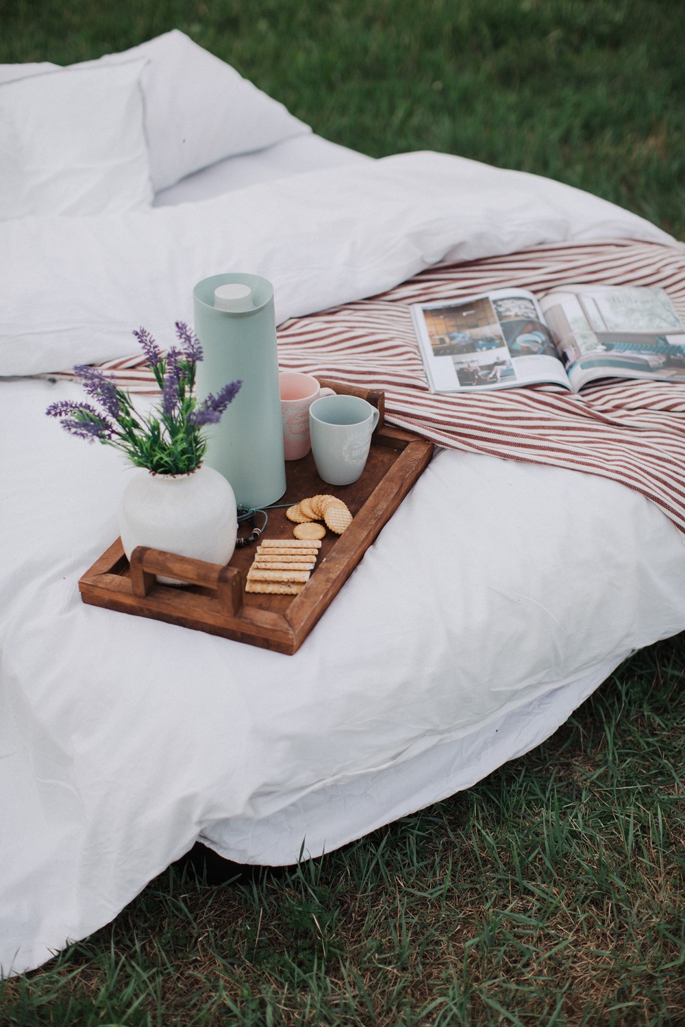 Breakfast in the field