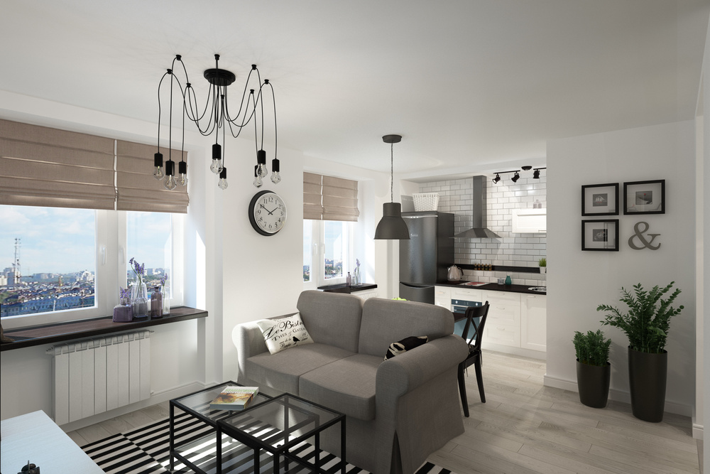 квартира студия 33м2 