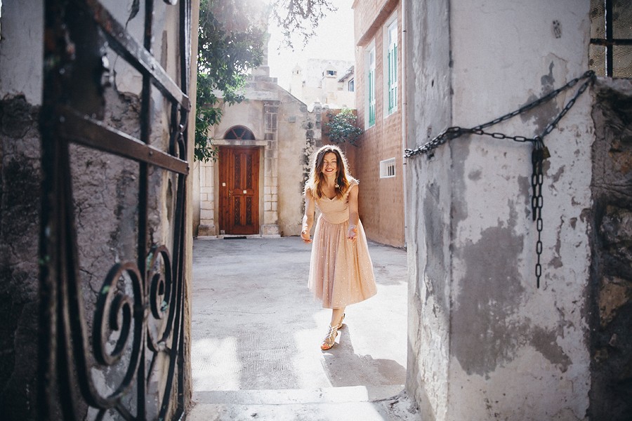 Early sunny morning. Old town of Rethymno.