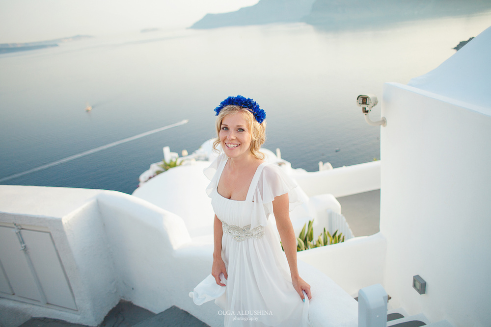 Alexey & Olga. Santorini