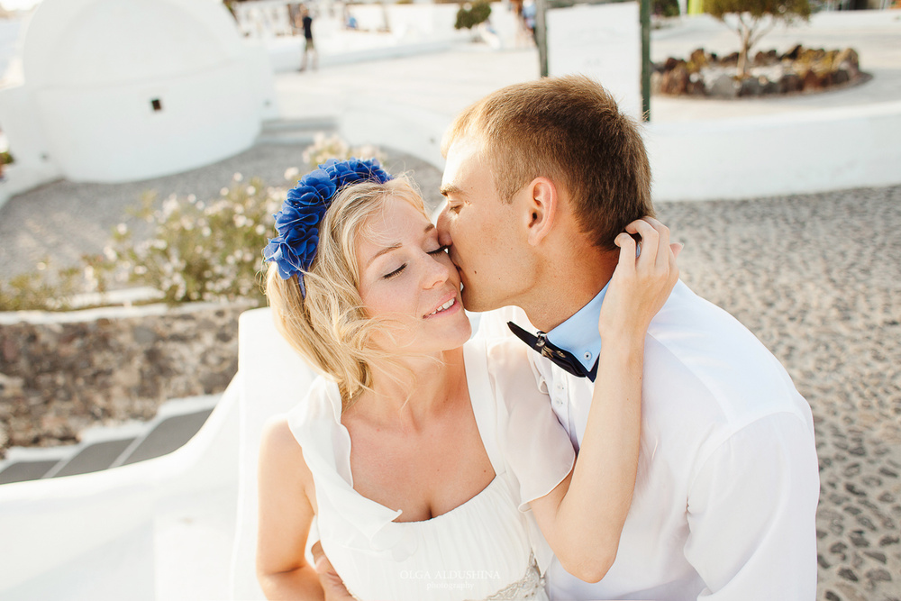 Alexey & Olga. Santorini