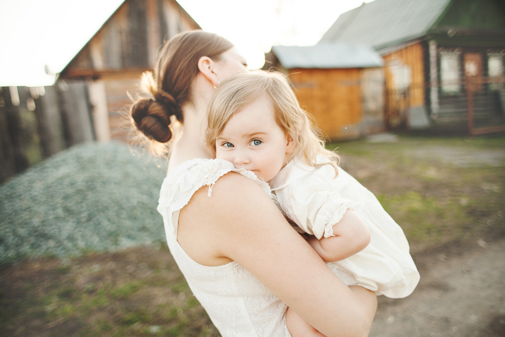 Maria & Varya. Ural village