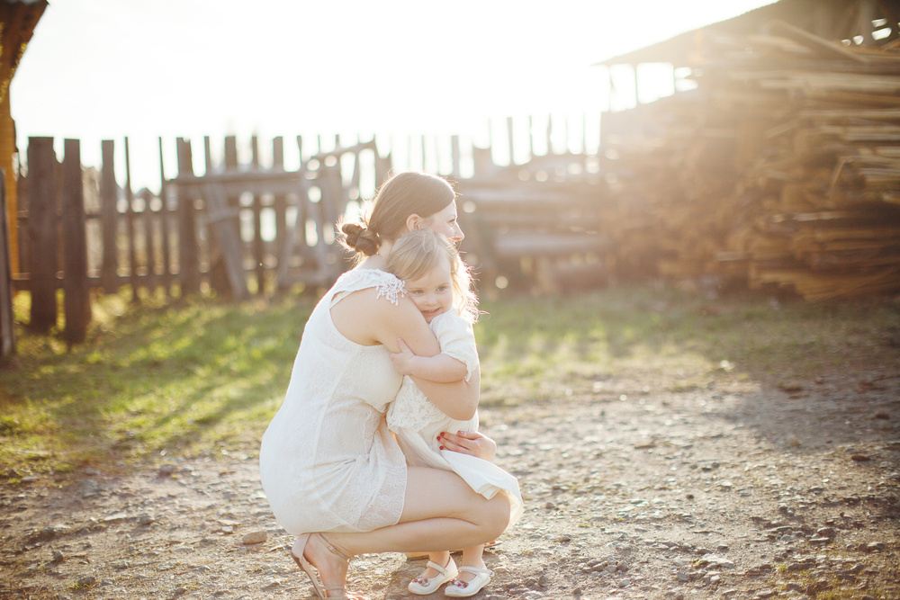 Maria & Varya. Ural village