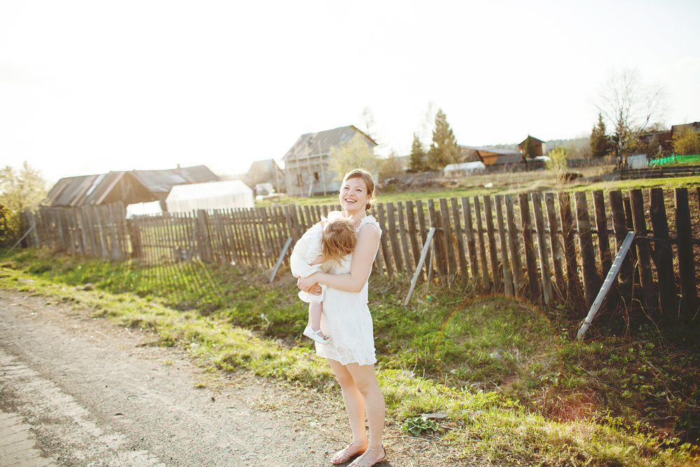 Maria & Varya. Ural village