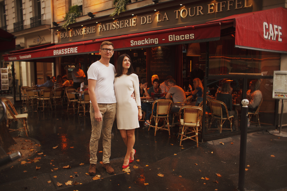 Tanya & Dima. Paris