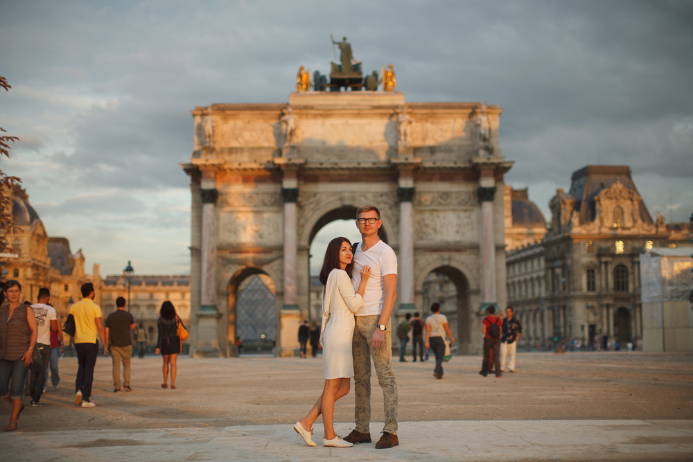 Tanya & Dima. Paris