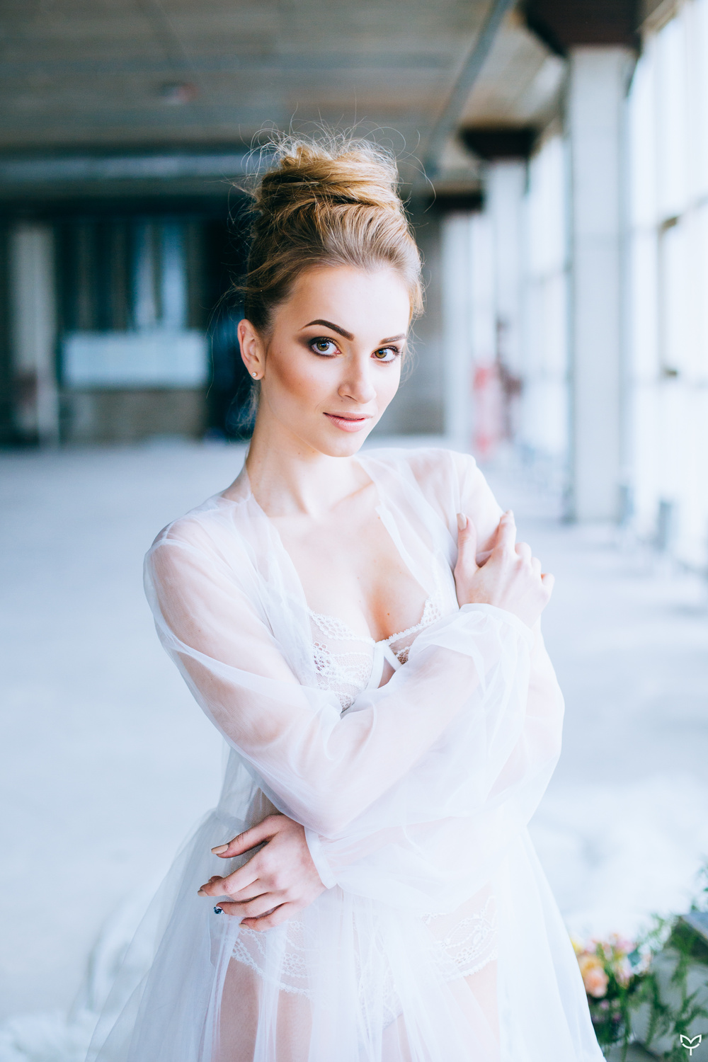 Ballerina & flowers
