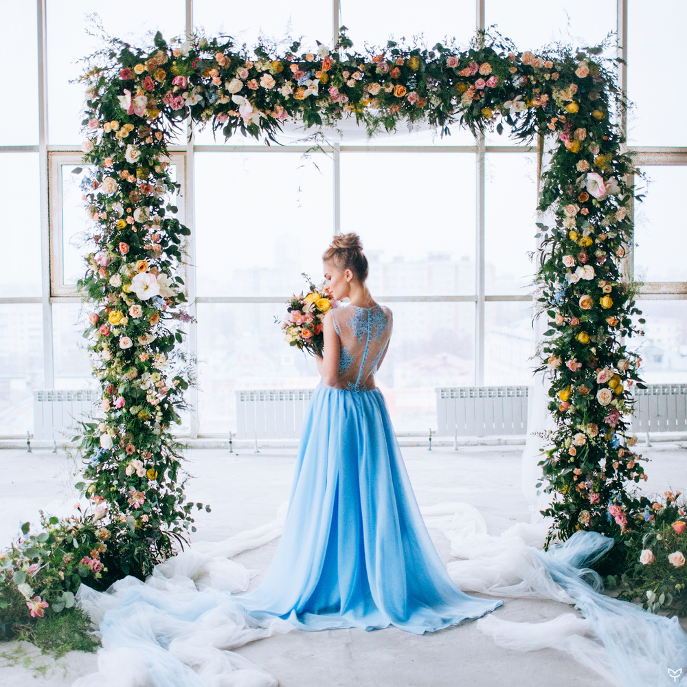 Ballerina & flowers