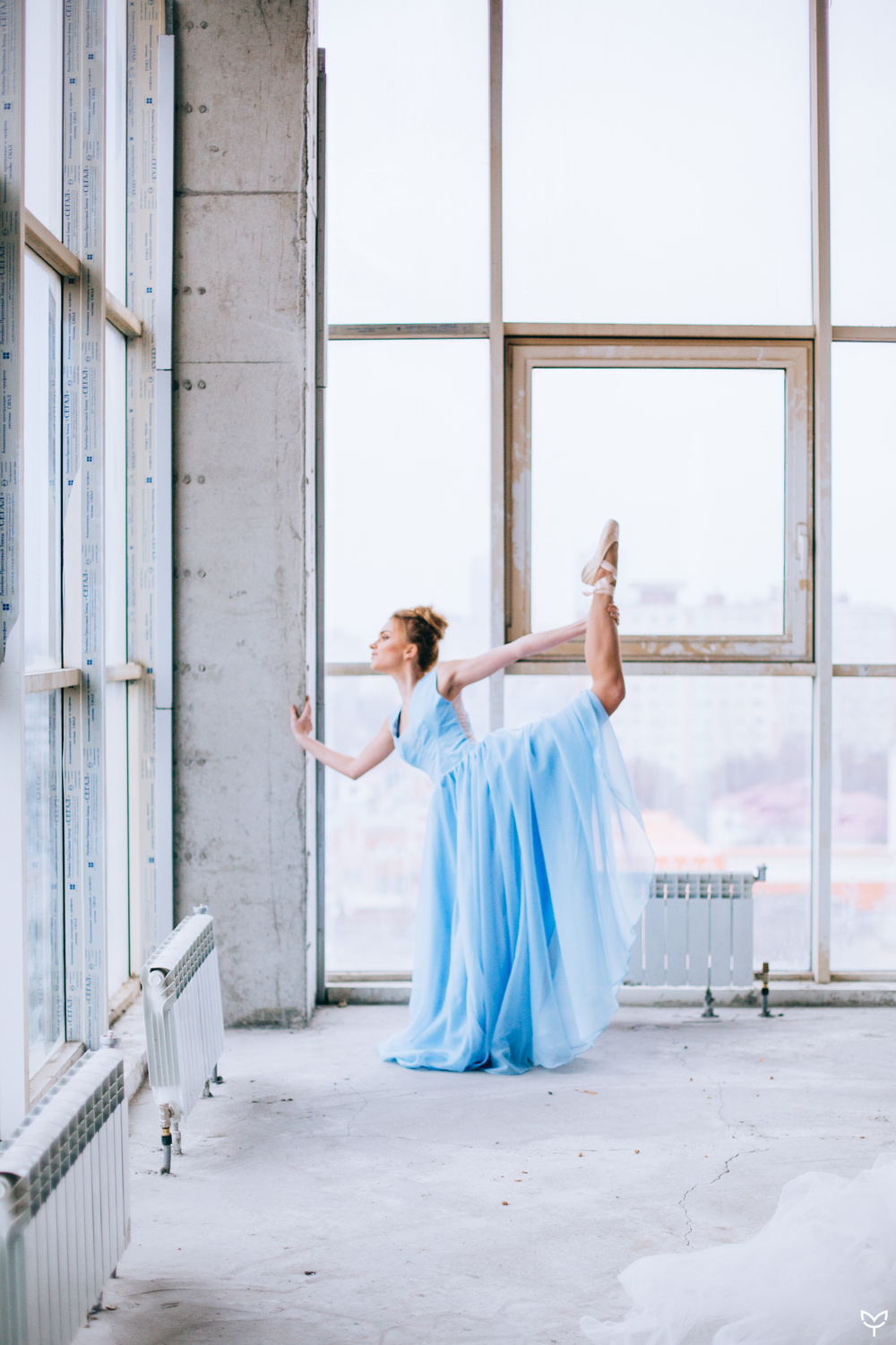Ballerina & flowers