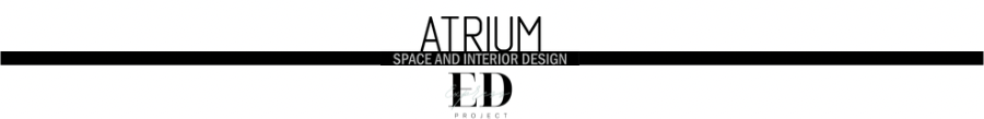 логотип дизайн студии Атриум