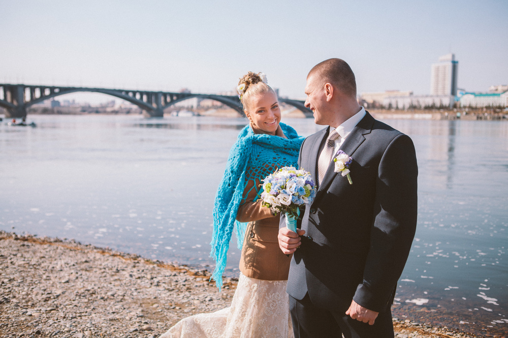 Spring wedding. L & S
