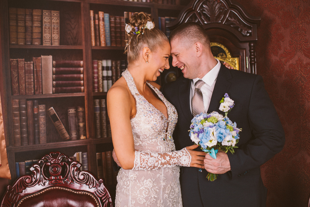 Spring wedding. L & S