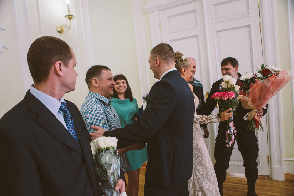 Spring wedding. L & S