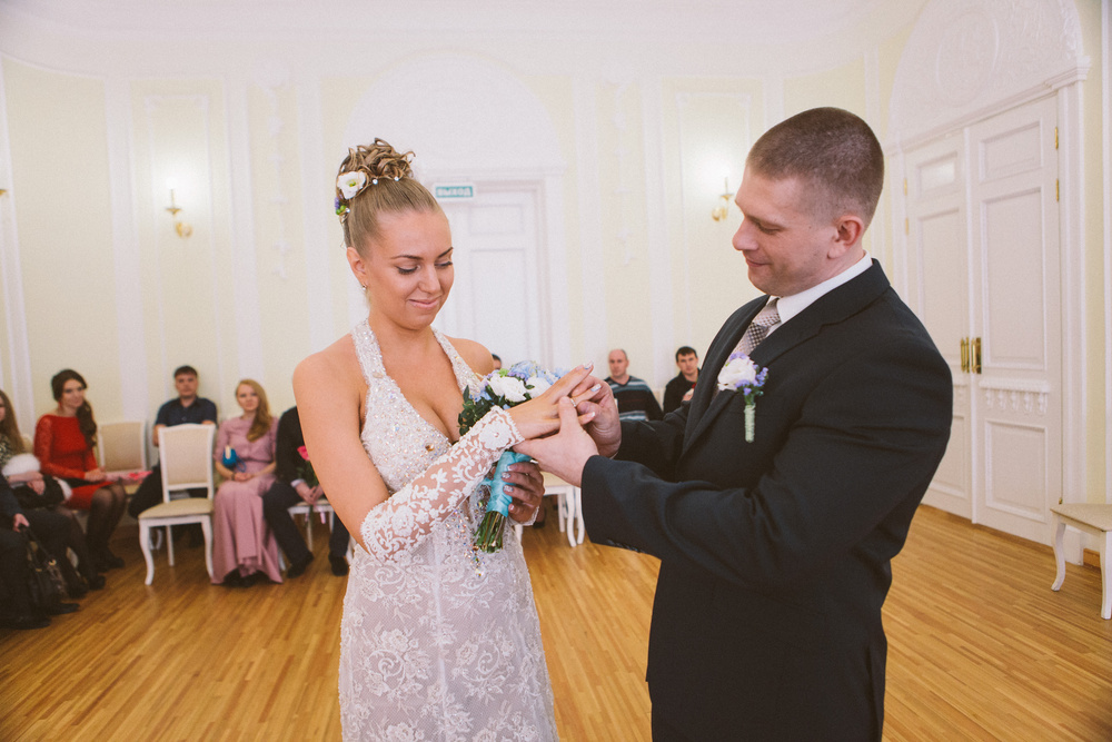 Spring wedding. L & S