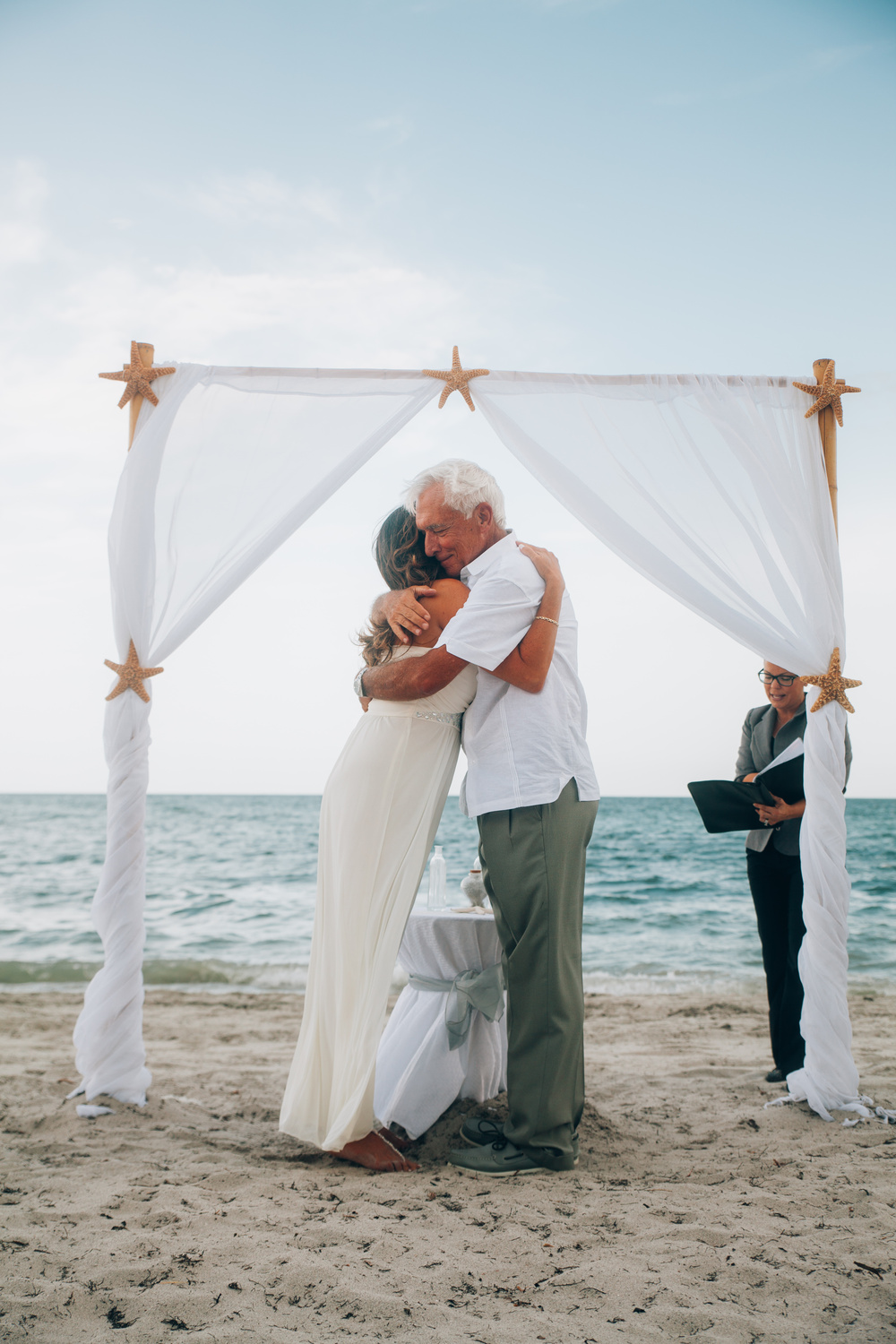 Robert and Elina beach wedding