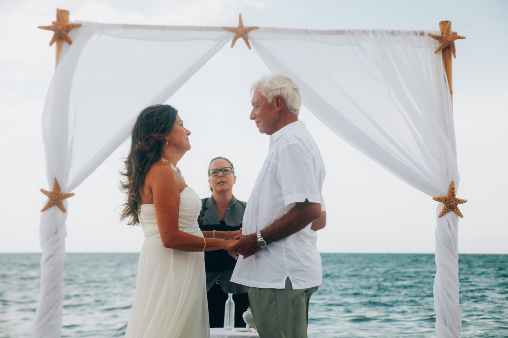 Robert and Elina beach wedding