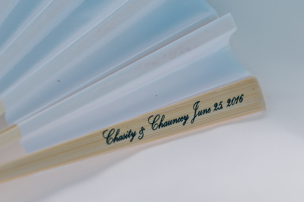 J + J. Beach wedding