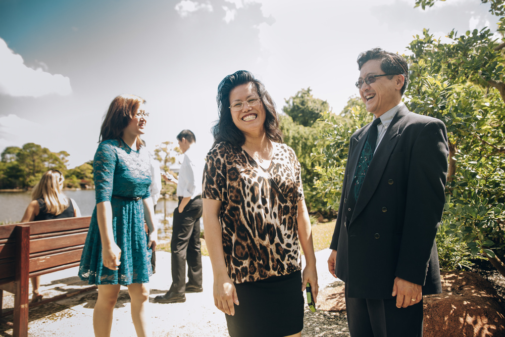 George & Kawai Wedding Day