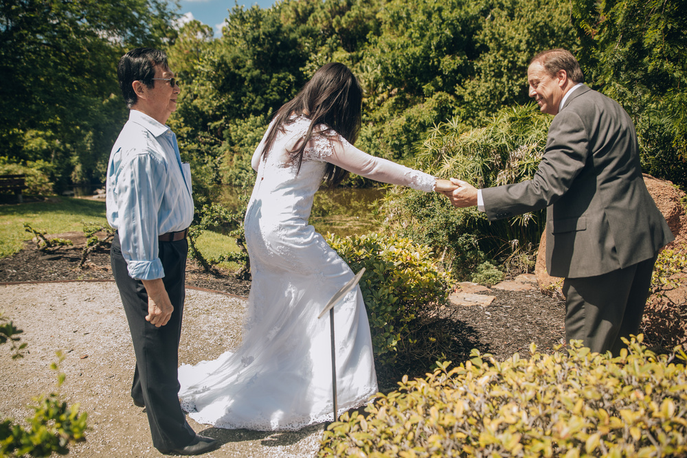 George & Kawai Wedding Day