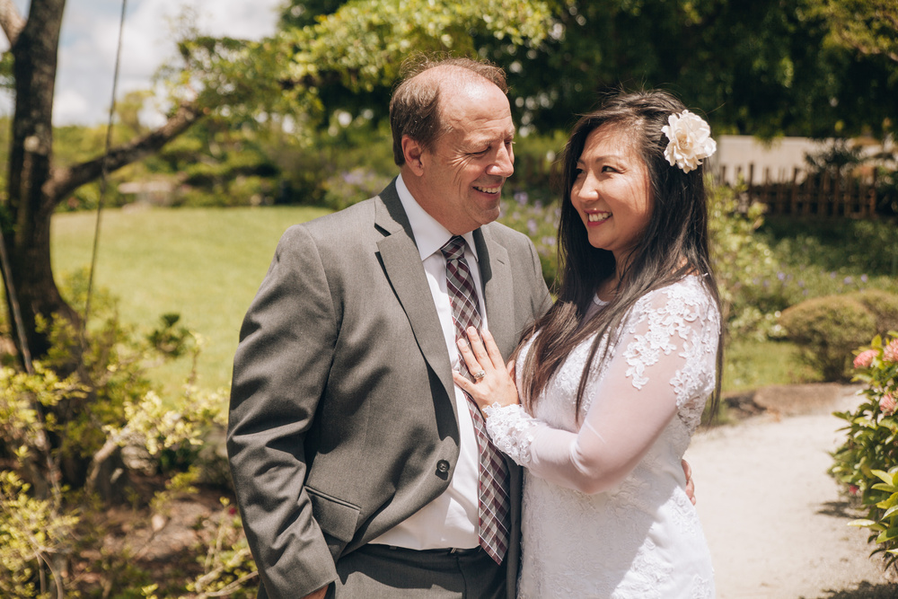 George & Kawai Wedding Day