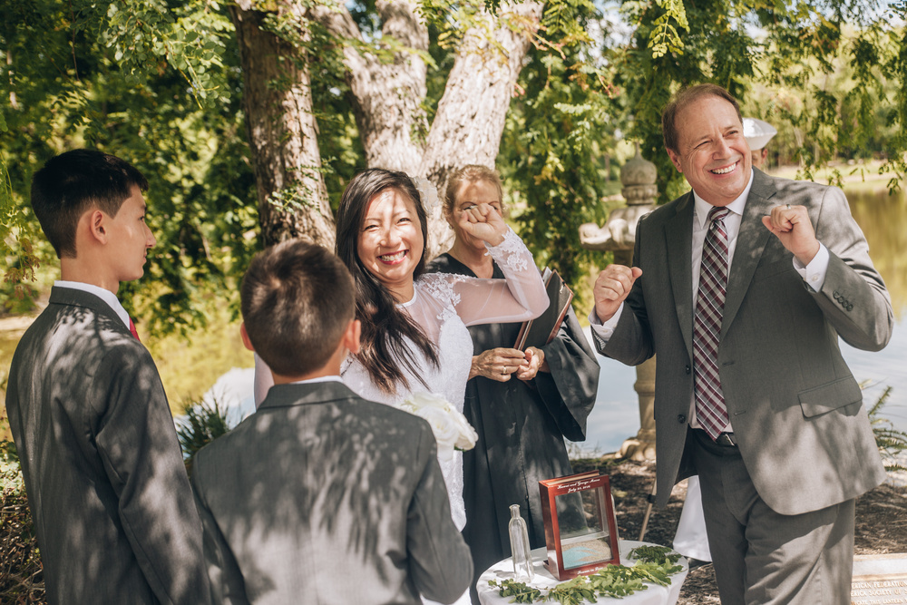 George & Kawai Wedding Day