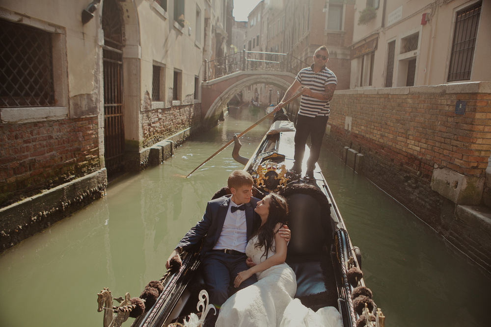 Venice wedding. Mary Alexander