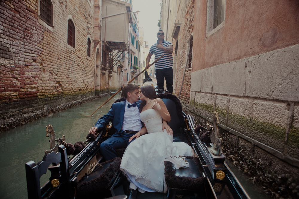 Venice wedding. Mary Alexander