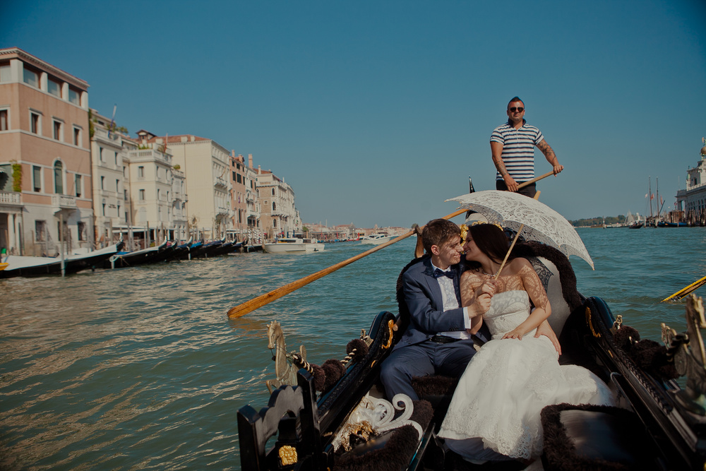 Venice wedding. Mary Alexander