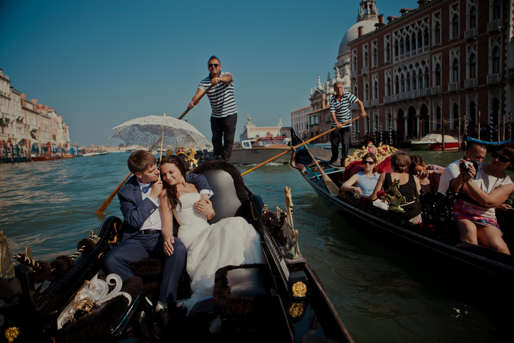 Venice wedding. Mary Alexander
