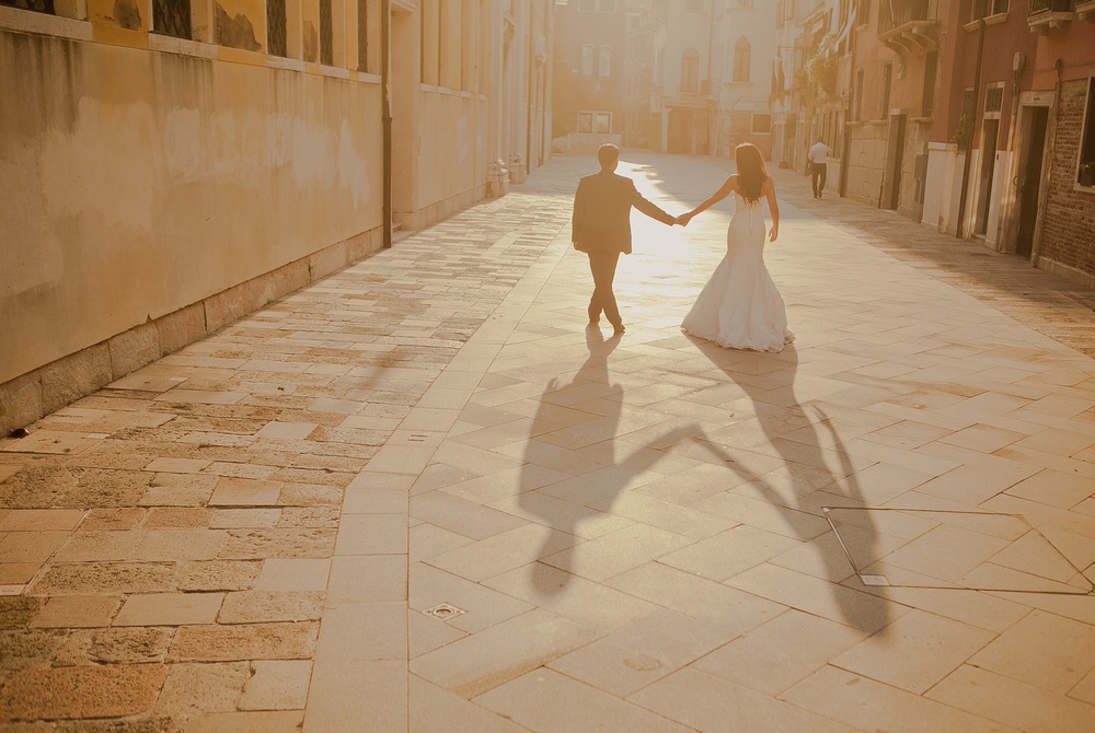 Venice wedding. Mary Alexander