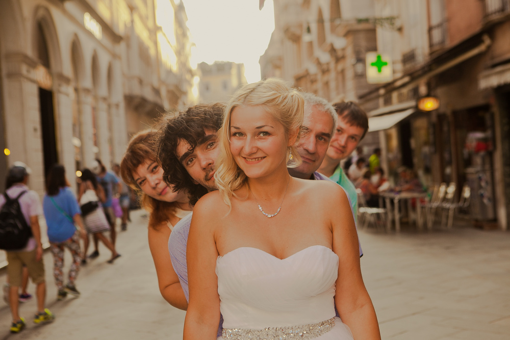 Venice wedding. Tanya Zhenya