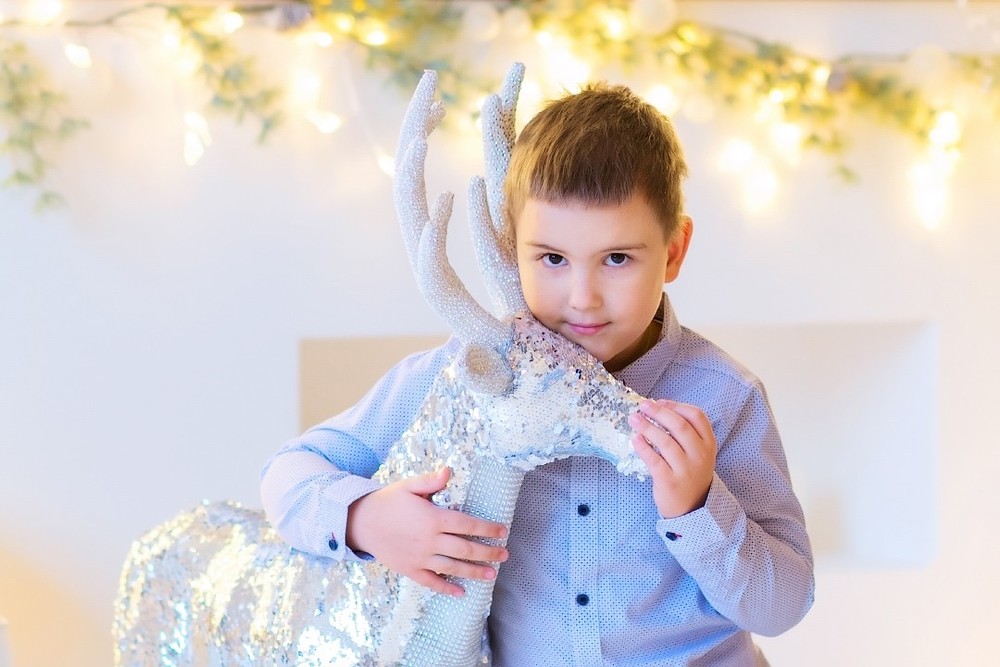 Семейные новогодние фотосессии 2018 (студия 