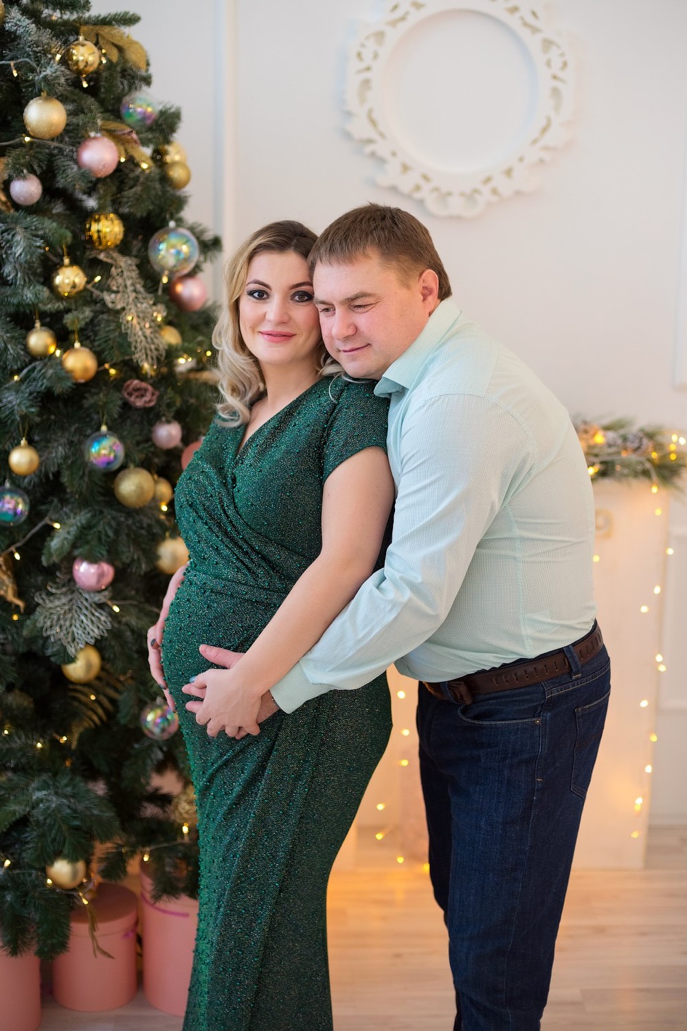 Семейные новогодние фотосессии 2018 (фотостудия 